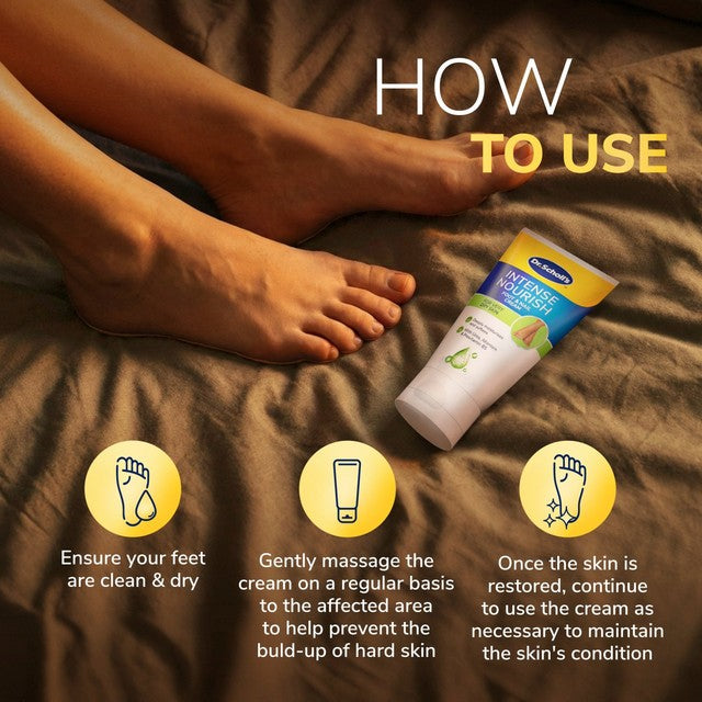 Scholl Intense Nourish Foot and Nail Cream 150ml - British product