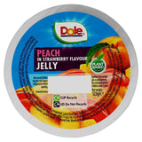 Dole Peach in Strawberry Jelly Pot 123g - British product