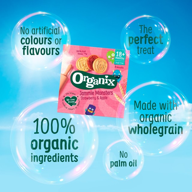 Organix Farm Animal Biscuits 100g, imported from the UK