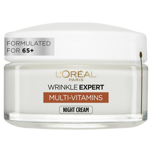 L'Oreal Paris Wrinkle Expert 65+ Night Cream 50ml, UK version