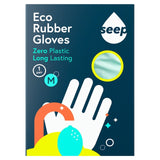 Seep eco rubber gloves medium (British brand)