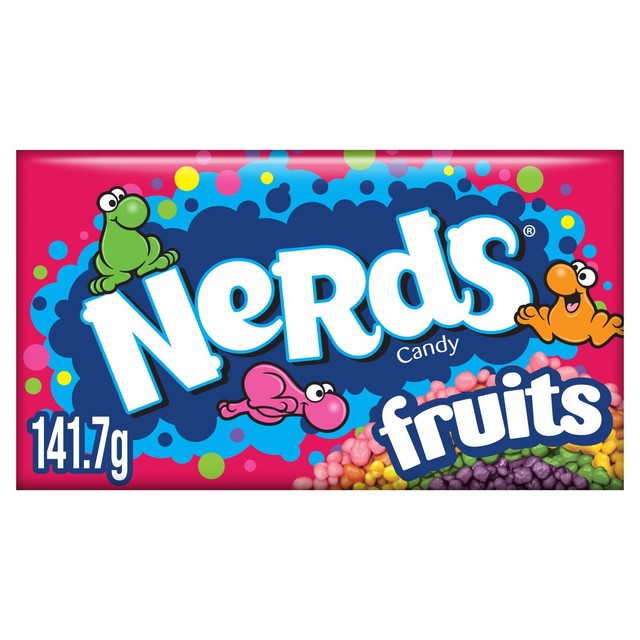 Nerds fruits candy sweets 141g, imported from the UK