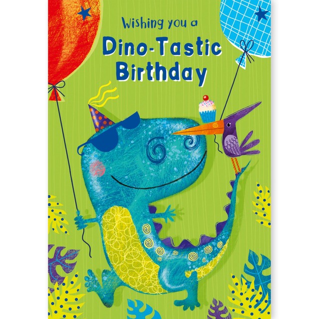 Abacus children's birthday cards mixed designs 10 per pack - British product