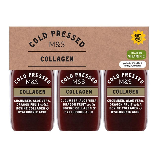 M&S cold pressed collagen shot multipack, UK version