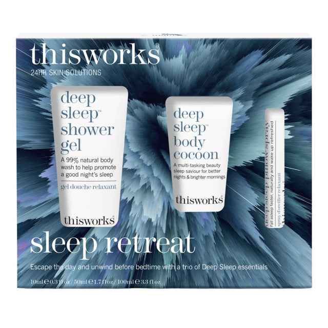 This Works sleep retreat kit (British brand)