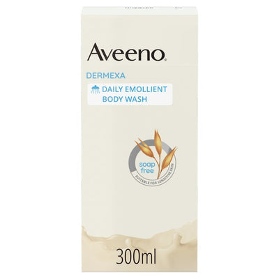 M&S Aveeno Dermexa Daglig Emollient Kroppsvask for Tørr Kløende Hud 300ml- Kjøp online hos McGrocer