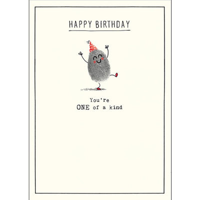 M&S Pigment One Of a Kind Birthday Card 13cm x 17.6cm- Buy online at McGrocer