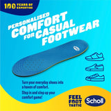 Scholl Gel Activ Casual shoe insoles large (British brand)