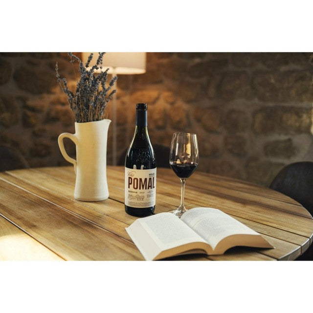 Vina Pomal red wine Reserva Rioja 75cl, imported from the UK