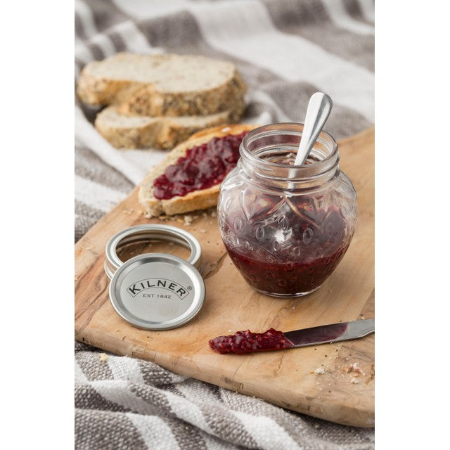 Kilner strawberry fruit preserve jar 400ml, UK version