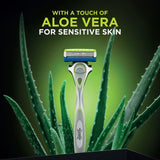 Wilkinson Sword Hydro 5 Sensitive Men's Starter Pack razor (British brand)