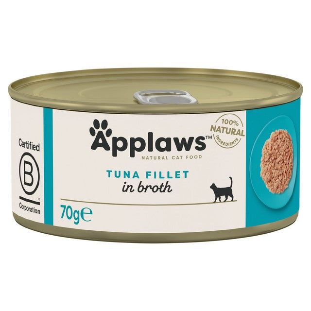 Applaws Tuna Fillet wet cat food 70g - British product