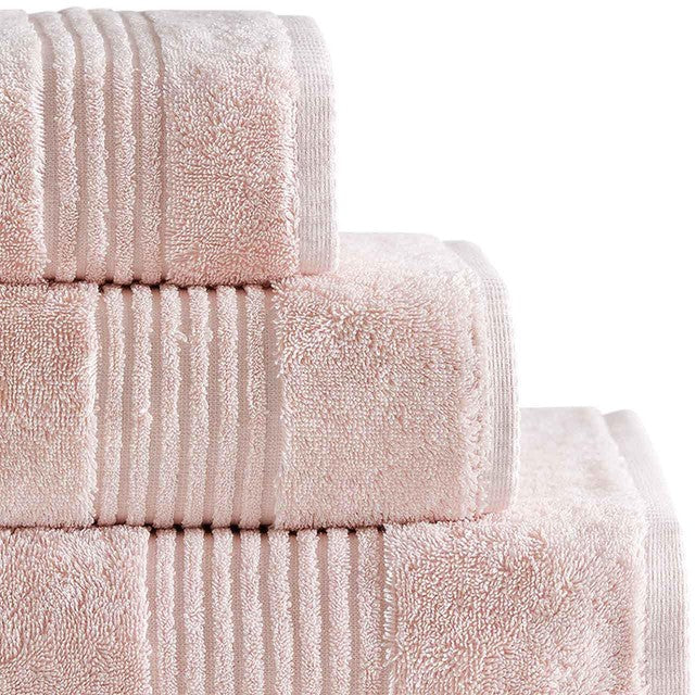 M&S hand towel soft pink, imported from the UK