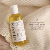 Kit & Kin natural baby oil 100ml, UK version