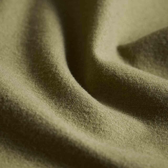 M&S brushed cotton bedding set super king olive (British brand)