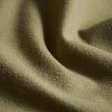 M&S brushed cotton bedding set super king olive (British brand)