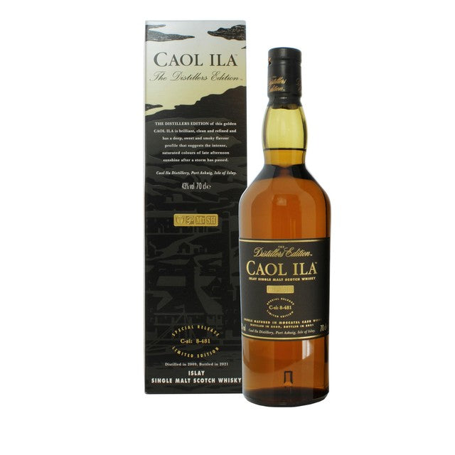 Caol Ila Distillers Edition single malt Scotch whisky 70cl - British product