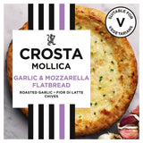 Crosta & Mollica garlic and mozzarella flatbread 229g - British product