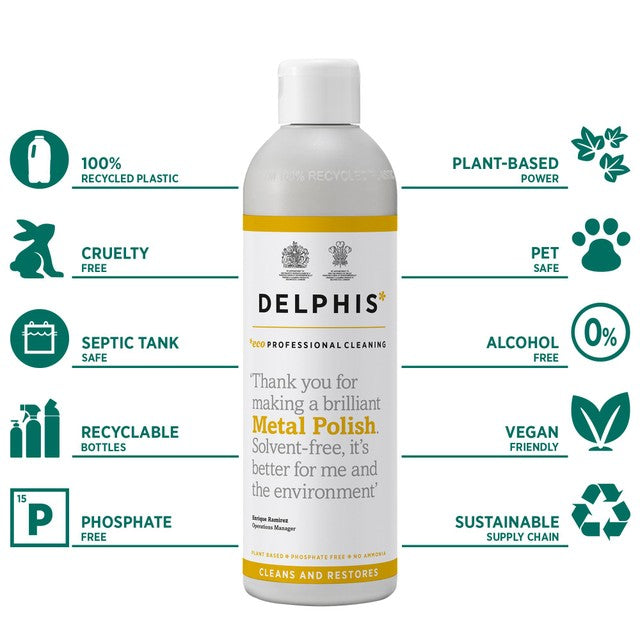 Delphis Eco metal polish 350ml - British product