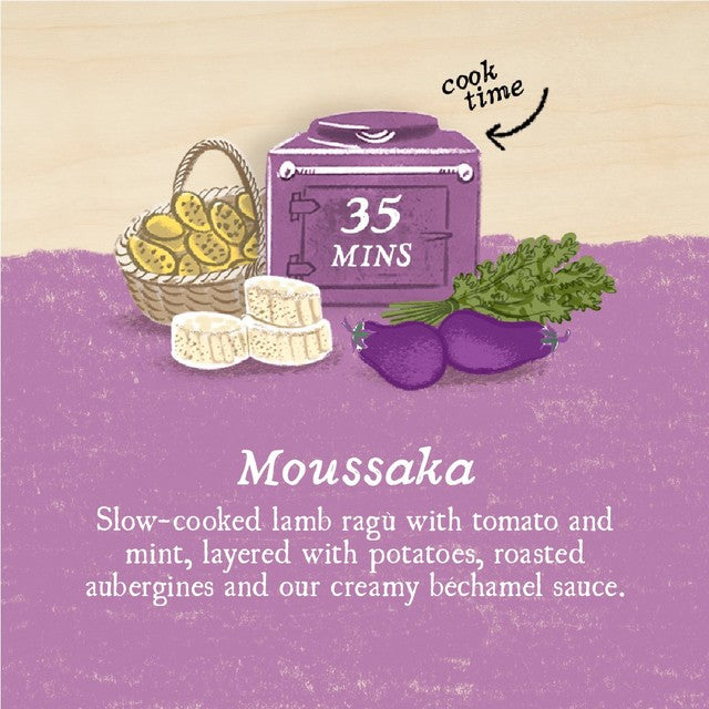 Moussaka de Charlie Bigham para 2 personas, 655 g - Producto británico