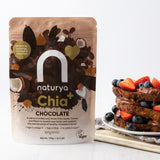 Naturya organic chocolate chia pudding blend 175g, imported from the UK