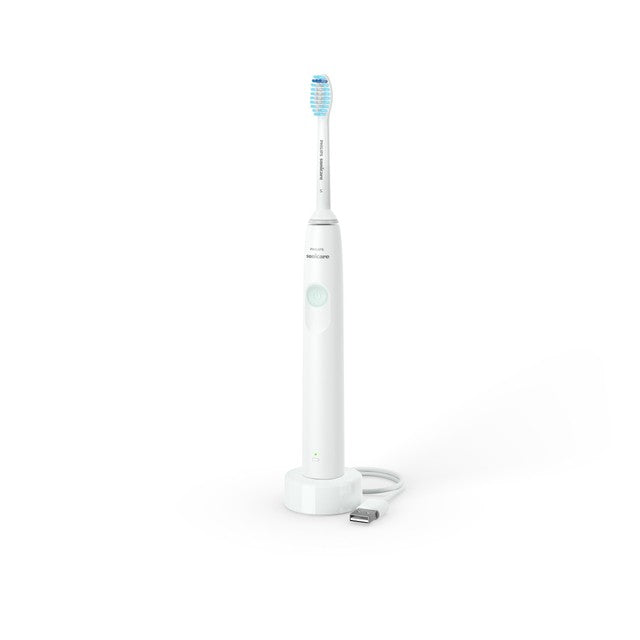 Philips electric toothbrush Series 1100 White Mint Sensitive, imported from the UK
