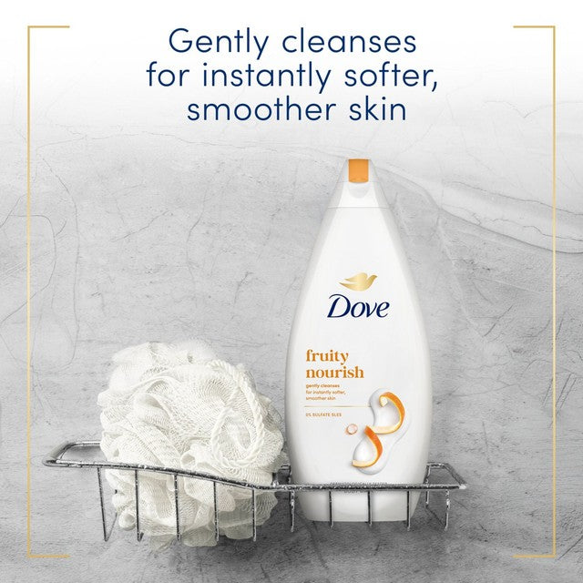 Dove Fruity Nourish body wash shower gel - British product