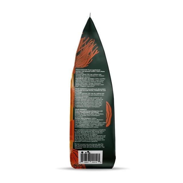 Four Sigmatic mushroom ground coffee dark roast 340g - British product