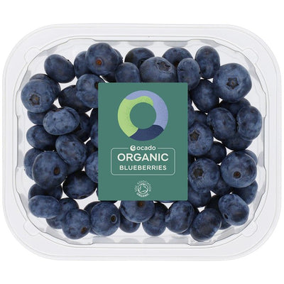 Ocado økologiske blåbær fersk frukt 150 g
