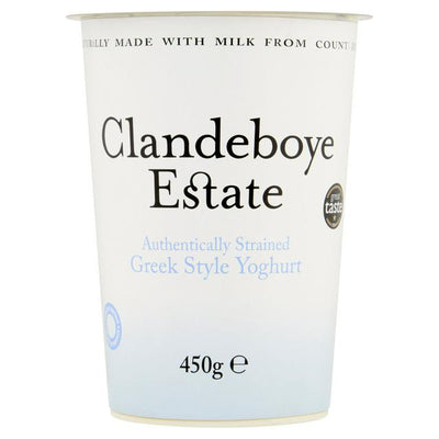 Sainsburys Clandeboye Estate Greek Style Yogurt 450g- Buy online at McGrocer