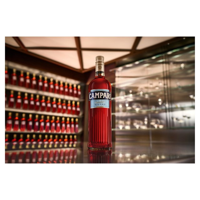 Campari bitter aperitif spirit bottle 70cl - British product