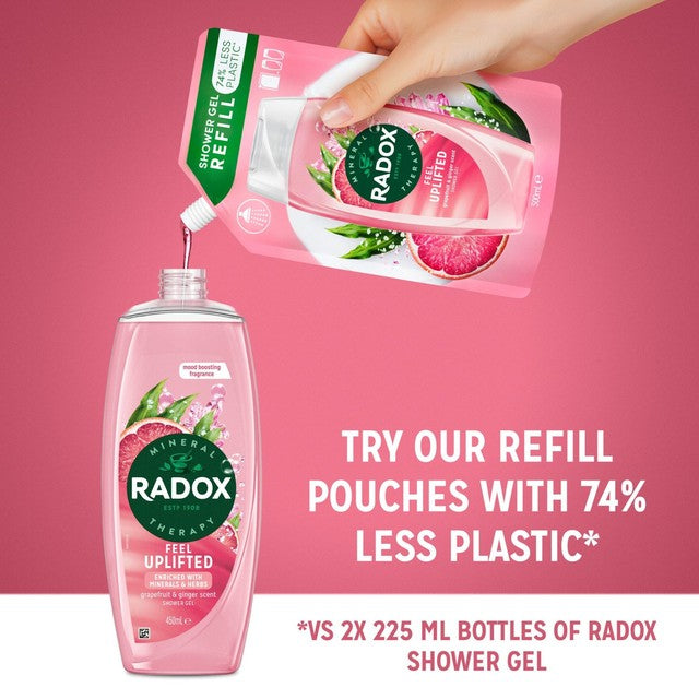 Radox Feel Uplifted mood boosting shower gel - British product