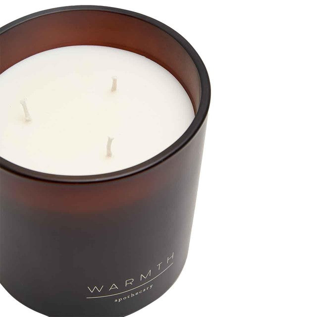 M&S Warmth 3 wick candle amber - British brand