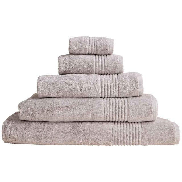 M&S face towels pearl grey, imported from the UK