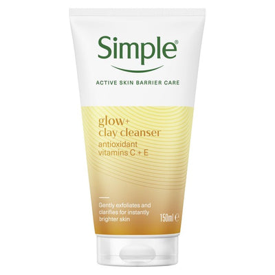 M&S Simple Protect 'N' Glow Clay Polish Facial Cleanser 150ml- Kjøp online hos McGrocer