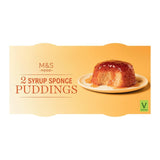 M&S syrup sponge puddings 2 pack, UK version