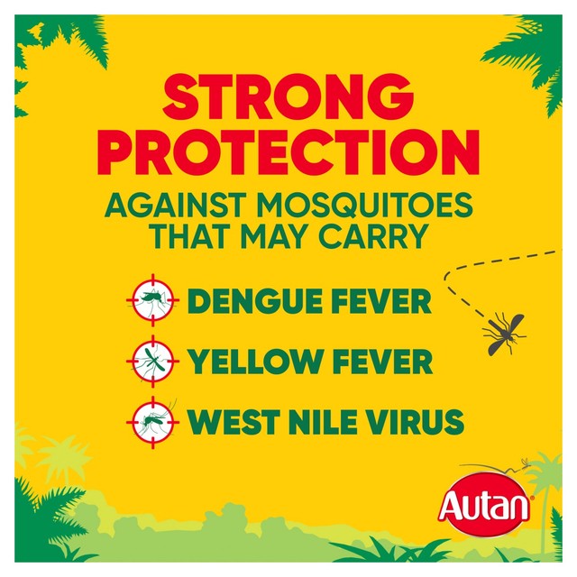 Autan Active 15% DEET aerosol spray insect repellent 100ml - British product