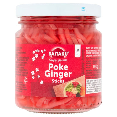 M&S Saitaku Poke Ginger Sticks Japanese Pickled Ginger- Buy online at McGrocer