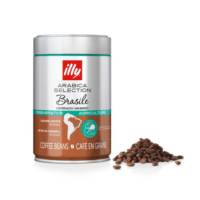 Illy Cerrado Mineiro Brazil coffee beans 250g, UK version