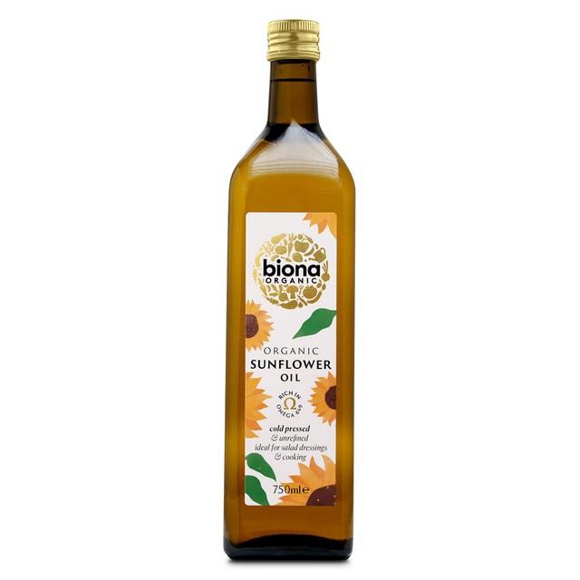 Biona sunflower oil 750ml - British product