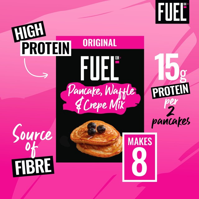Fuel10K high protein pancake mix original, imported from the UK