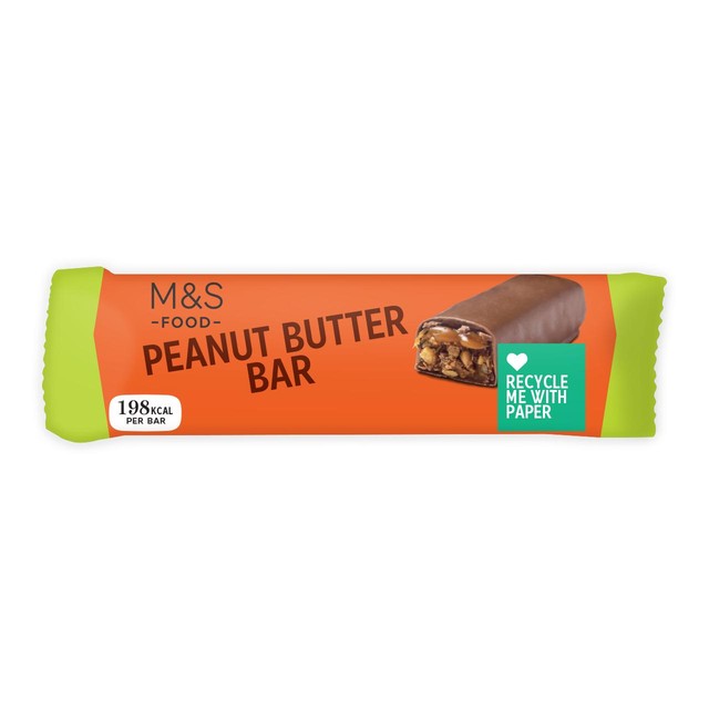M&S peanut butter chocolate bar 36g, imported from the UK
