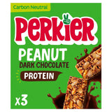 Perkier Peanut Dark Chocolate Bars 3 x 37g