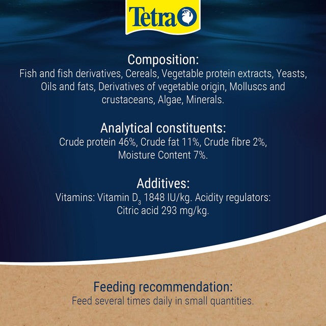 Tetra Tropenfischfutterflocken 52g (Britische Marke)