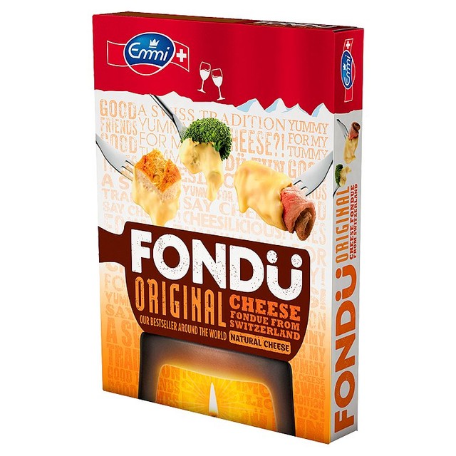 Emmi Swiss cheese fondue 400g - British product