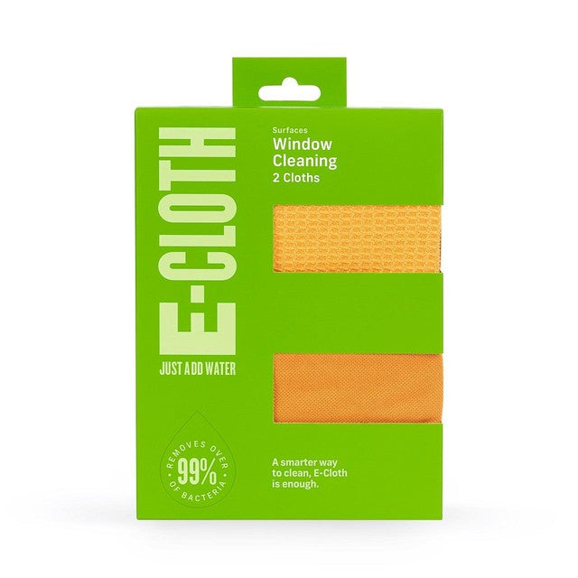 E-Cloth window cleaning cloths 2-pack - British product