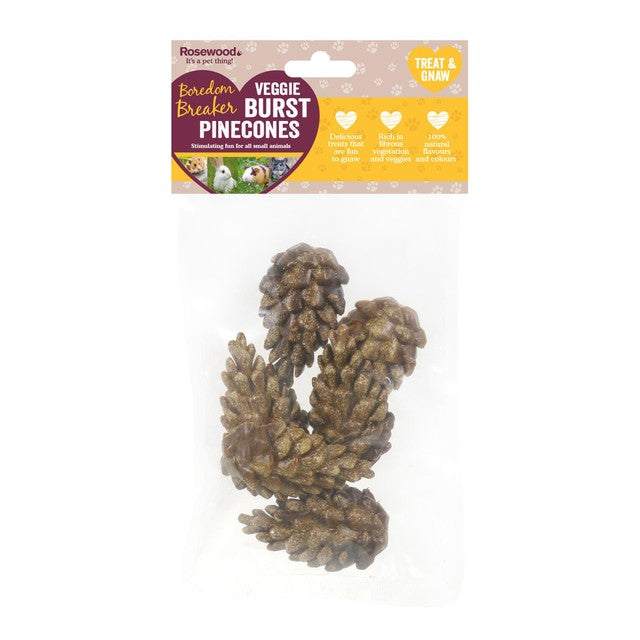 Rosewood Veggie Burst Pinecones 6 pack (British brand)