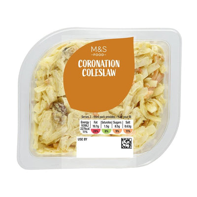 M&S M&S Coronation Coleslaw Beilage 300g - Online bei McGrocer kaufen