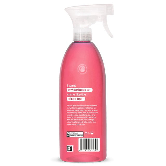 Method Pink Grapefruit All Purpose Spray 828ml, imported from the UK