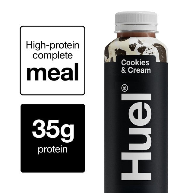 Huel Cookies & Cream meal replacement drink 500ml, UK version